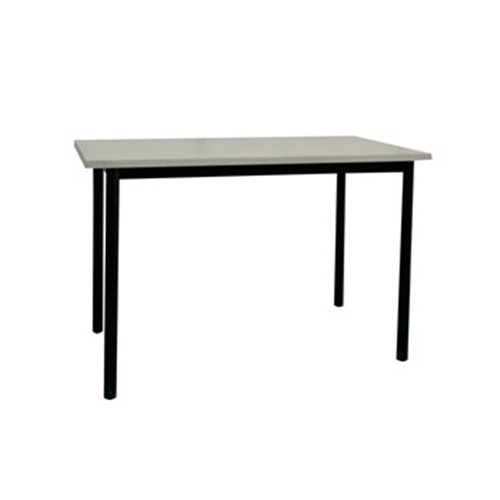 MT-063WB 白色面，黑色喷塑腿长条桌